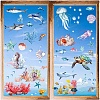 8 Sheets 8 Styles PVC Waterproof Wall Stickers DIY-WH0345-215-1