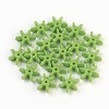 Opaque Solid Color Acrylic Paddle Beads X-SACR-S624-3-1