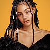 10Pcs Acrylic Braiding Hair Pendants Decoration Clips OHAR-BM0001-01-6
