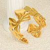 Bowknot 304 Stainless Steel Cuff Bracelets for Women YG5715-2-1