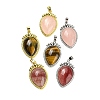 Natural Mixed Gemstone Pendants G-F760-02A-1