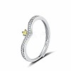 Brass Micro Pave Cubic Zirconia Adjustable Rings for Women PW-WG77B81-01-1