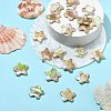 20Pcs Drawbench Style Natural Freshwater Shell Beads BSHE-CJ0001-08-4