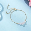 Round Natural Mixed Gemstone Beaded Bracelats BJEW-JB12806-3