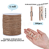 100Pcs Natural Wooden Craft Pegs Clips AJEW-SP0003-48B-2