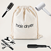 Canvas Cloth Hair Dryer Packing Drawstring Bags ABAG-WH20027-005C-4