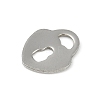 Non-Tarnish 201 Stainless Steel Charms STAS-C108-50P-2