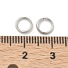 Tarnish Resistant 304 Stainless Steel Open Jump Rings STAS-Q186-02-6x0.8mm-4
