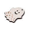 Single Face Printed Wood Pendants WOOD-B009-01C-2