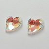 K9 Glass Rhinestone Pendants GLAA-F083-01A-07-1