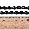 Opaque Solid Color Glass Beads Strands LS-GLAA-N071-01A-C12-4