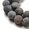 Natural Weathered Agate Beads Strands G-P538-A01-08-4