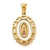 Golden 304 Stainless Steel Pendants STAS-K300-02G-A-1