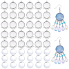 30Pcs 304 Stainless Steel Pendant Cabochon Settings STAS-UN0062-85-1