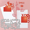 Valentine's Day Carbon Steel Cutting Dies Stencils DIY-WH0309-1527-3