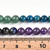 Natural Seven Chakra Stone Beads Strands G-T140-6mm-13A-5