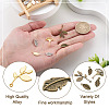 150Pcs 15 Style Zinc Alloy Pendants FIND-PJ0001-22-4