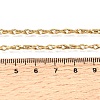 3MM 304 Stainless Steel Twisted Oval Link Chain Necklaces for Man and Women SA-CBAB767-18A-G-5