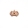 Crystal Rhinestone Crown Brooch JEWB-WH0022-31-2