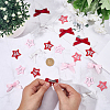 12Pcs Star Iron Snap Hair Clips OHAR-CP0001-24A-3
