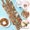 1 Strand Natural Picture Jasper Beads Strands G-YW0002-47-4
