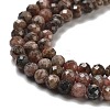 Argentina Natural Rhodonite Beads Strands G-G140-A01-01-4