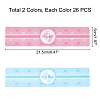 2 Bags 2 Colors Adhesive Sticker with Paper Sticker DIY-PH0002-22-5