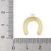Brass Pendants KK-Q091-05G-3