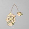 Zinc Alloy Enamel Bookmarks AJEW-WH20006-79D-1