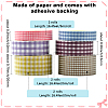 1 Bag 6 Rolls DIY Scrapbook Decorative Paper Tapes DIY-SP0005-15C-2