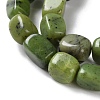 Dyed Natural Chinese Southern Jade Beads Strands G-P497-01D-01-4