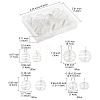20Pcs 4 Styles Iron Wire Pendants FIND-FS0003-39-4