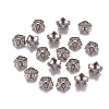 Tibetan Style Bead Caps TIBEB-A24621-B-LF-1