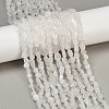 Natural Rainbow Moonstone Beads Strands G-Q060-D12-1