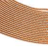 Electroplate Glass Beads Strands GL-CBAA615-01D-3