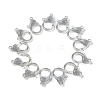 Transparent Plastic Lobster CLaw Clasps LS-KY-H005-A04-1