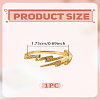 1Pc Brass Cuff Rings RJEW-LP0005-09-2