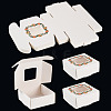 White Cardstock Flower Printed Paper Packaging Mailer Boxes CON-TAC0022-01-12