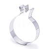 Tarnish Resistant 304 Stainless Steel Cookie Cutters LS-DIY-K025-04P-2