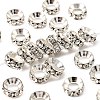 Brass Rhinestone Spacer Beads RB-A020-7mm-01S-1