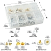 Brass with Iron with Plastic Ear Nuts FIND-FS0002-52-4