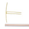 Alloy Hair Fork Findings OHAR-F010-02-G-5