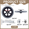 HEPE Front Wheel With Iron Bearing DIY-WH0816-059C-2