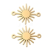 201 Stainless Steel Connector Charms STAS-A084-02G-1