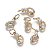 Brass Charms KK-L179-08O-G-1