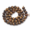 Natural Tiger Eye Beads Strands X-G-S333-10mm-001-3