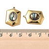 Natural Paua Shell Pendants STAS-G397-19G-02-3