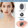 100Pcs Non-Magnetic Synthetic Hematite Beads G-BBC0001-56-2