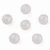 Spray Painted Acrylic Beads LS-MACR-T037-01G-1