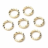 Brass Linking Rings KK-F831-018A-G-RS-1